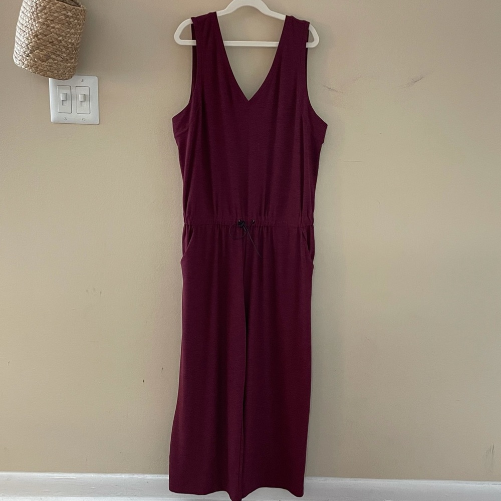 Breathe ON V-Neck Wide-Leg Jumpsuit for Women